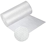 Papel burbujas embalaje, 【50 cm de ancho x 20 m lineales】, rollo de plastico de triple capa, mayor resistencia y durabilidad, ideal para acolchar y amortiguar cualquier producto.