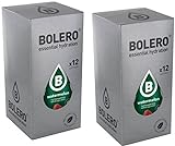 Пакет из 24 напитков «Болеро» в конвертах со вкусом арбуза