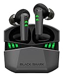 Black Shark Auriculares Inalambricos con Latencia Ultrabaja de 35ms, Auriculares Bluetooth con Sonido Premium, Bluetooth 5.2, 4 Micrófonos Hiperclaros, Resistente al Agua IPX5, Tiempo de Juego de 20h