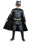 Funidelia | Disfraz de Batman - La Liga de la Justicia Oficial para niño Talla 3-4 años  Caballero Oscuro, Superhéroes, DC Comics, Hombre Murciélago - Multicolor