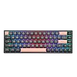 EPOMAKER AKKO 3068B Hot-Swap ASA 65% ແປ້ນພິມກົນຈັກໄຮ້ສາຍແບບ Multi-Mode ທີ່ມີໄຟຫຼັງ RGB, ຄີບອດ PBT ຄູ່ສໍາລັບນັກຫຼິ້ນເກມ/Mac/Win (AKKO CS Jelly Purple