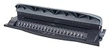 Pavo Soho Master - Máquina compacta para encuadernación, 15,8 x 8,1 x 44,7 cm, color negro y plateado