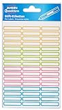 Avery Zweckform Self-Adhesive Pencil Stickers, 102 наклейки для письма, Sticky Labels, міцний, перманентний клей 63027