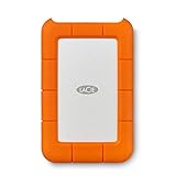 LaCie Rugged Mini, 5TB, 2.5', Portable External Hard Drive, for PC and Mac, Shock, Drop and Pressure Resistant, 2 year Rescue Services (STJJ5000400)
