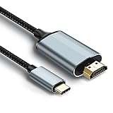 Lulaven USB C a HDMI Cable 3M, Tipo C a HDMI Adapter 4K Thunderbolt 3 a HDMI Cable compatible con MacBook Pro, MacBook Air, iPad Pro,Samsung S20/Note10/S10, Huawei Mate 30/20 Huawei P30/20