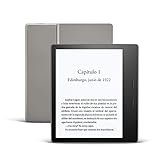 Kindle Oasis, maintenant avec lumière chaude réglable, étanche, 8 Go, Wi-Fi, graphite