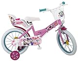 Toimsa Minnie 16' Bicicleta Infantil, Rosa