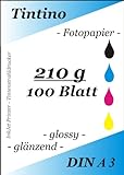 Фото-хартија А3 формат/210 g/m² сјајна/инстантно сува, водоотпорна, многу висок сјај, за инк-џет печатач 100 листови