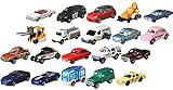Matchbox Pack 20 coches de juguete, vehículos surtidos para niños +3 años (Mattel FGM48)