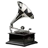 Nostalgia Registros gramófono gramófono Embudo Estilo Antiguo gramófono