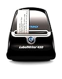 DYMO LabelWriter 450 - Impresora de etiquetas (600 x 300 DPI, 51 Ipm, USB 2.0, De serie, 127 mm, 187 mm, 134 mm)