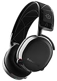 SteelSeries Arctis 7 - Auriculares De Juego - Inalámbricos Sin Pérdidas - Dts Headphone: X V2.0 Surround - Para PC, Playstation 5 y PlayStation 4 - Negro