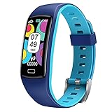 CatShin Smart Watch Smart Activity Armbånd med blodtryksmåler, pulsmåler, søvnmåler, vandtæt IP67 Sports Smartwatch skridttæller, til børn, Android iOS