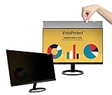 VistaProtect - Filtro de Privacidad y Filtro Anti Luz Azul Premium, Privacy Screen Filter, Protector de Pantalla para Ordenador & Monitor (21.5″ Pulgadas)