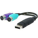 Sabrent Cable USB de Doble PS / 2 3.7 de 5 (SBT-PS2U)