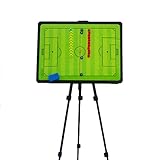 Velika nogometna taktična tabla QQAA, magnetna nogometna trenerska tabla, nogometna taktična tabla s stojalom, po višini nastavljive podporne noge