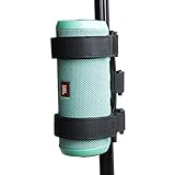 Hermitshell - Sebui sa Bluetooth Mount bakeng sa Golf Cart Baesekele Handrail Sets - Strap Adap for JBL FLIP / OontZ Angle / Sony XB 22,31 / Bose Most Speakers (S)