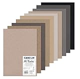 Canson Mi-Teintes Pack A3 10H 60% Bee 160g Grey Tones
