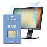 VistaProtect - Filtro de Anti Luz Azul y Protector Premium para Pantallas de Ordenador & Monitores, Desmontable (Universal de 20' a 22' Pulgadas)