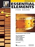 Essential elements for band - book 1 with eei percussions +enregistrements online: Comprehensive Band Method : Percussion Book 1