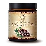 Manteca de Cacao Pura 100g - Sin Refinar - Burkina Faso - 100% Natural - Cuidado del Cuerpo de Cocoa - Estiramiento - Cabello
