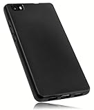 mumbi Coque Compatible avec Huawei P8 Lite (2015) Coque de Téléphone Portable, Noir