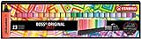 Stabilo boss fluorescent marker 70 arty line bureauset fan 23 ienheden assortearre kleuren