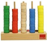 Goula - Vertikale telraam, Voorskoolse opvoedkundige speletjie vir kinders vanaf 5 jaar