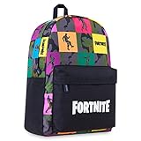Backpack Fortnite Boy - Bagiau Ysgol i Fechgyn (Multicolor)