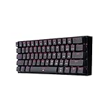 Redragon Dragonborn RGB - Teclado Mecánico Gaming - Switches Red - Cable USB Desmontable - Negro (Black)