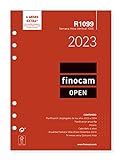 Finocam - Recambio Anual 2023 Open Semana Vista Vertical Enero 2023 - Diciembre 2023 (12 meses) Español R1099