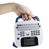 Impresora de etiquetas Rotuladora electrónica Máquina de etiquetado portátil de mano Notas de oficina en el hogar Impresora de etiquetas de código de barras Mini máquina autoadhesiva incorporada