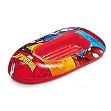 Mondo Toys - SPIDERMAN Boat INFLATED BASE- Barca hinchable para bebé – Flotante 112 cm Ideal para niño/niña - 16930