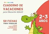 Carnet de vacances pour enfants de 2 et 3 ans : Exercices pédagogiques pour apprendre en s'amusant (cahiers d'activités pour enfants et école primaire)