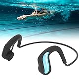 Rodipu Auriculares Deportivos, conducción ósea en el Agua IP68 Audio Auriculares inalámbricos Bluetooth para Nadar para reproducción de música para Llamadas Bluetooth