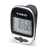 Podomètre portable de précision PINGKO pour courir sur les pistes de sport, compteur de distance, compteur de fitness, compteur de calories.