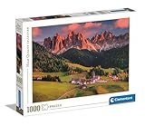 Clementoni-39743 Adult Puzzle 1000 Pieces Magical Dolomites Landscape - From 14 years (39743), Multicolor