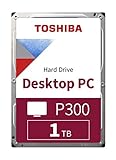 Toshiba P300 - Disco Duro Interno de 1 TB (8,9 cm (3,5'), SATA), Plata