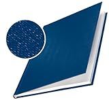 Leitz 73960035 - Tapas encuadernación rígidas A4 Serie Classic Lomo 24.5 mm (caja 10 ud.) color azul