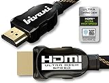 bivani 8K Cable HDMI - 4 Metros 48 Gbps - hasta 10K / 8K@60HZ / 4K@120HZ - 4320p, Dolby Vision, Dynamic HDR 10+, eARC, HDCP, CEC, Ethernet - Elite-Series - 4m