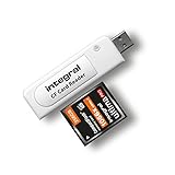 Integral Memory INCRCF - Lector de Tarjetas de Memoria (USB 2.0), Blanco
