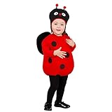 'LADYBUG' (jumpsuit with wings, headpiece) - (90-104 cm / 1-3 Years)