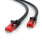 CSL - 10m Cable de Red Gigabit Ethernet LAN Cat.6 RJ45-10 100 1000Mbit s - Cable de conexión a Red - UTP - Compatible con Cat.5 Cat.5e Cat.7 - Conmutador Router módem