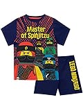LEGO Pijamas de Manga Corta para niños Ninjago Multicolor 8-9 Años