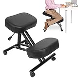Estink Silla ergonómica neumática para rodillas, corrector de postura, taburete ajustable, silla de ordenador, asiento en ángulo, mejora tu postura