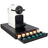 Nespresso 60 Pod Holder | Drawer Capsule Storage & Coffee Machine Stand | M&W