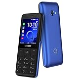 Alcatel 3088X - Teléfono móvil de 2.4' (Wi-Fi, RAM de 4 GB, memoria interna de 512 MB + slot micro SD, Bluetooth) color azul [Versión ES/PT]