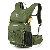 ກະເປົ໋າຂີ່ລົດຖີບ SKYSPER 15L/20L Ultralight ກັບຫມວກກັນກະທົບກັນນ້ໍາ Hydration Backpack ກະເປົ໋າລົດຖີບກິລາ Backpack ຜູ້ຊາຍແມ່ຍິງສໍາລັບກິລາກາງແຈ້ງ MTB