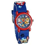 Paw Patrol Kids Time | Reloj | con una imagen de tu héroe favorito, especialmente para el niño observador de relojes | Azul - Talla única, azul, Correas