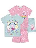 Peppa Pig Pijama Corto para Niñas Dos Paquetes Multicolor 2-3 años